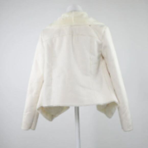 Missguided Ruffle Style Cardigan Cream 2 - Picture 2 of 2